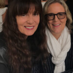Crustaceans in Beverly Hills - the restaurant not us! Me and Brenda Cooper (Emmy award winning costume designer)