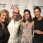 Me, Missy Higgins and husband writer Dan and Misty Odell at the opening of Grey Nomad.