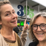 Living the dream, grocery shopping with Lou Rhodes - lead singer of Lamb!