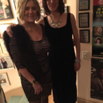 Me and Terrie Silverman - rocking the straight hair look - the midwife of people's stories and solo shows! www.creativerites.com